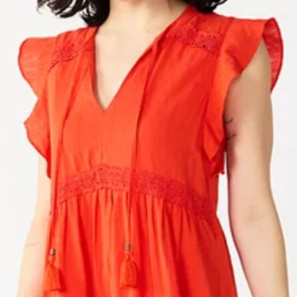 Women's Sonoma GoodsFor Life Textured Tiered-Hem Dress